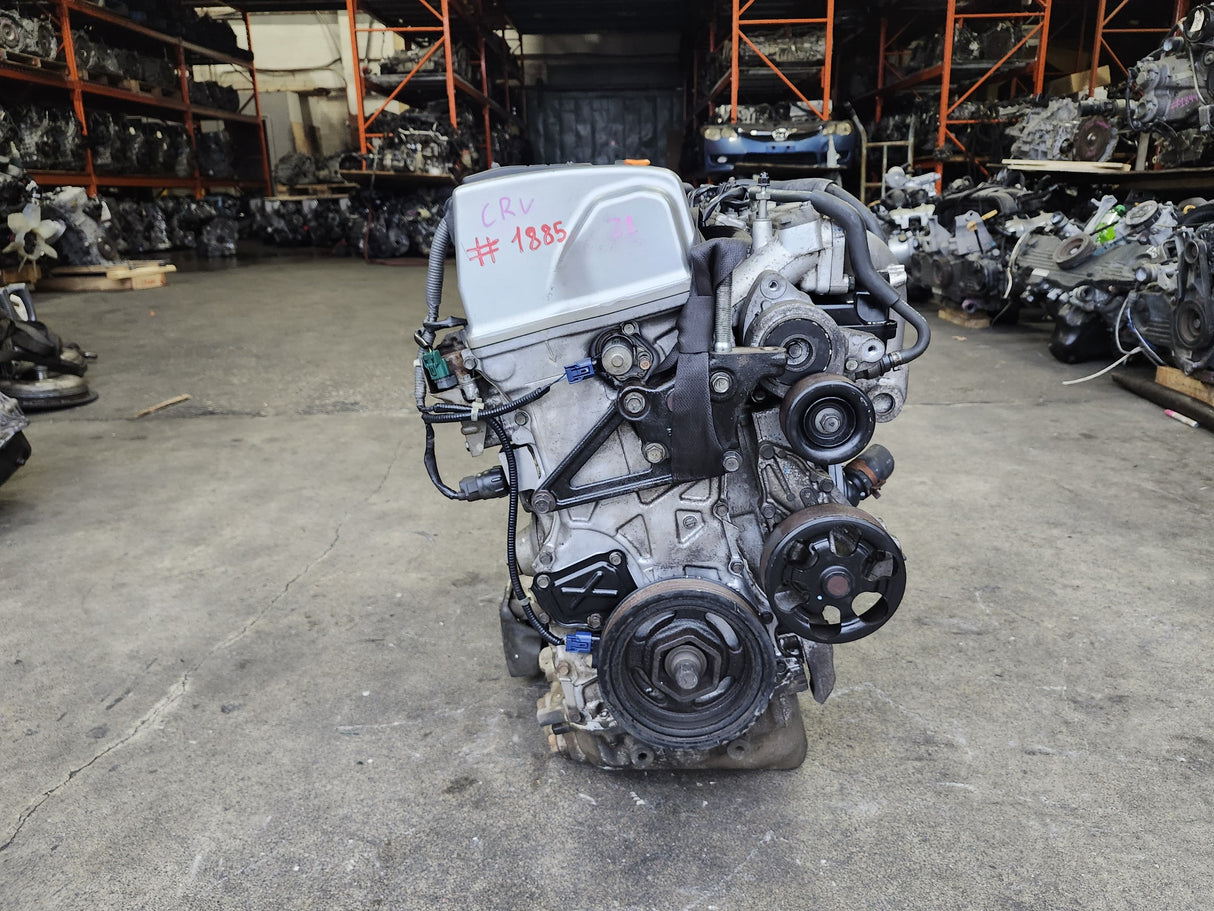 JDM Honda CR-V 2007-2009 K24Z1 2.4L Engine Only Direct Fit / Stock No: 1885