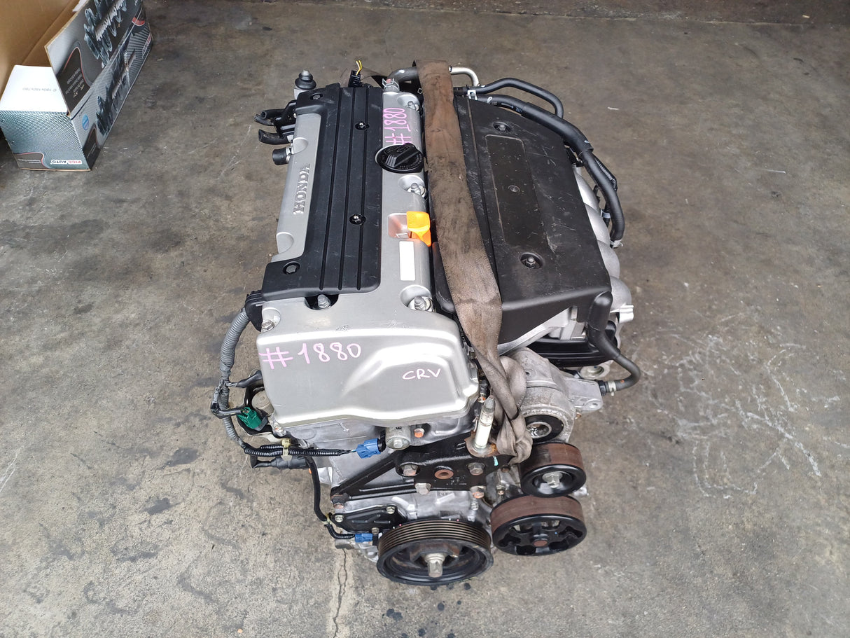 JDM Honda CR-V 2007-2009 K24Z1 2.4L Engine Only Direct Fit / Stock No: 1880