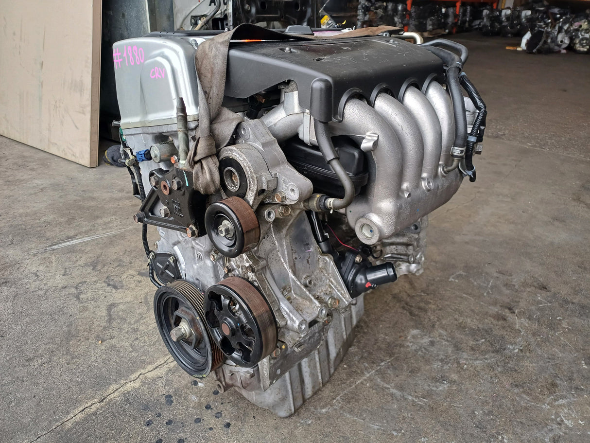 JDM Honda CR-V 2007-2009 K24Z1 2.4L Engine Only Direct Fit / Stock No: 1880