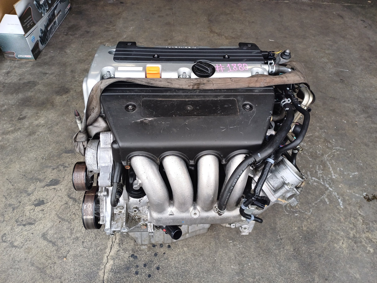 JDM Honda CR-V 2007-2009 K24Z1 2.4L Engine Only Direct Fit / Stock No: 1880