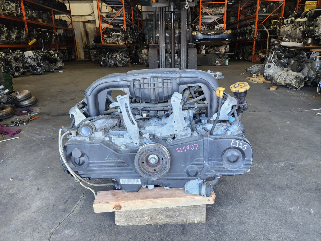 JDM Subaru Outback, Legacy, Forester 2009-2012 EJ25 2.5L SOHC Engine / Low Mileage Stock No : 1907