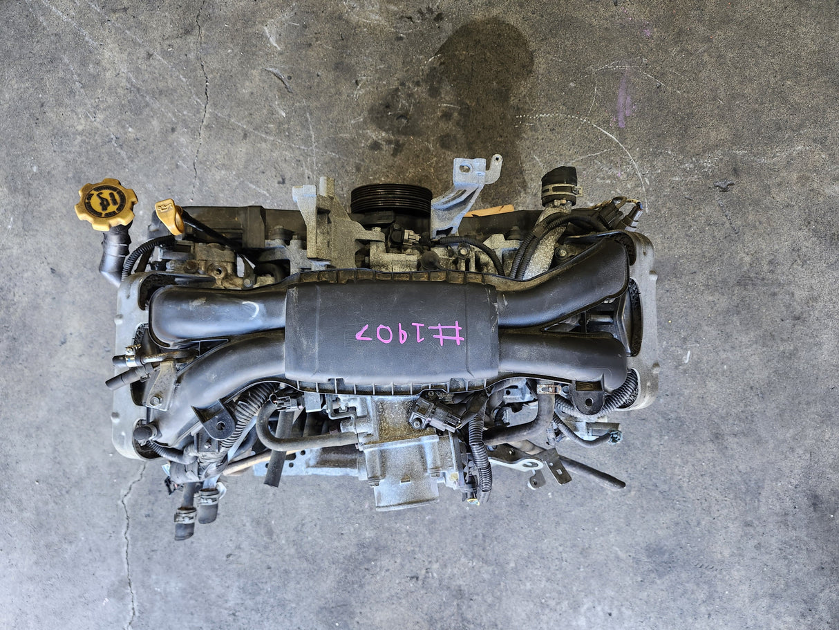 JDM Subaru Outback, Legacy, Forester 2009-2012 EJ25 2.5L SOHC Engine / Low Mileage Stock No : 1907