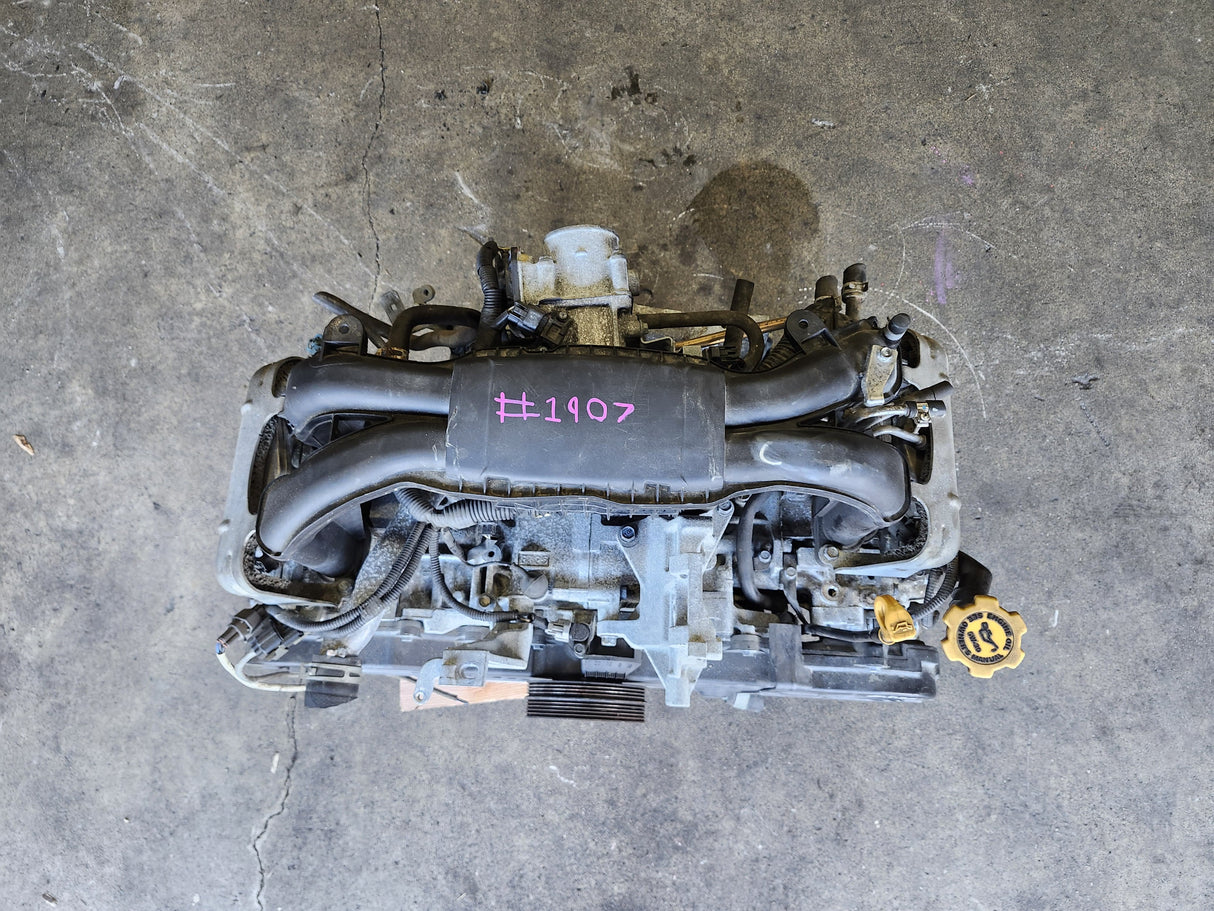 JDM Subaru Outback, Legacy, Forester 2009-2012 EJ25 2.5L SOHC Engine / Low Mileage Stock No : 1907