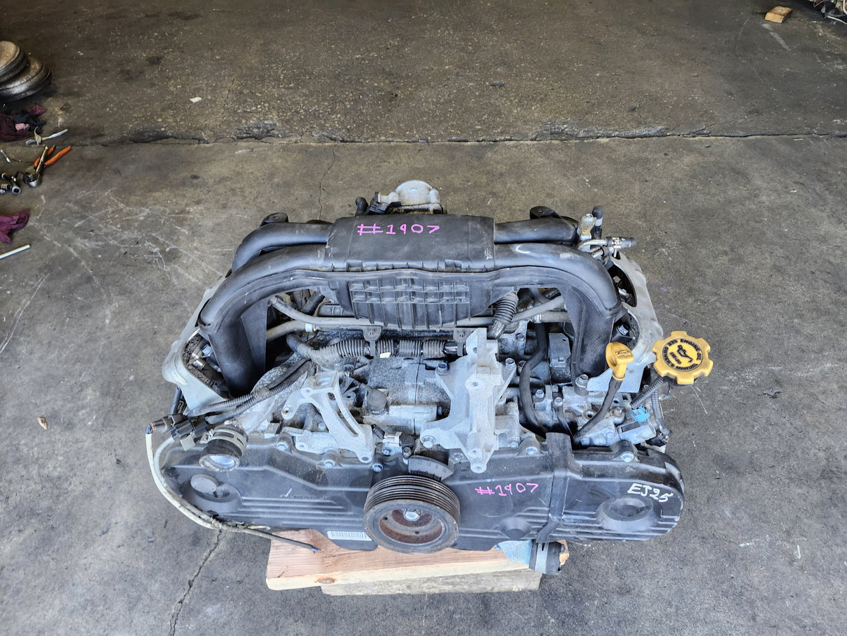JDM Subaru Outback, Legacy, Forester 2009-2012 EJ25 2.5L SOHC Engine / Low Mileage Stock No : 1907