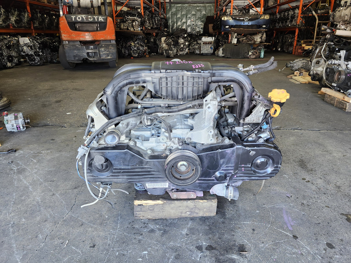 JDM Subaru Outback, Legacy, Forester 2009-2012 EJ25 2.5L SOHC Engine / Low Mileage Stock No : 1908