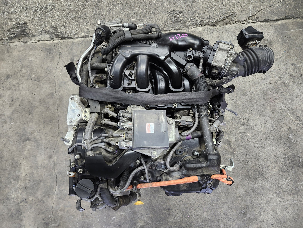 JDM Toyota Highlander 2017-2019 / Lexus RX350 2016-2022 Hybrid 2GR-FXS 3.5L V6 Engine Only Stock No : 1939