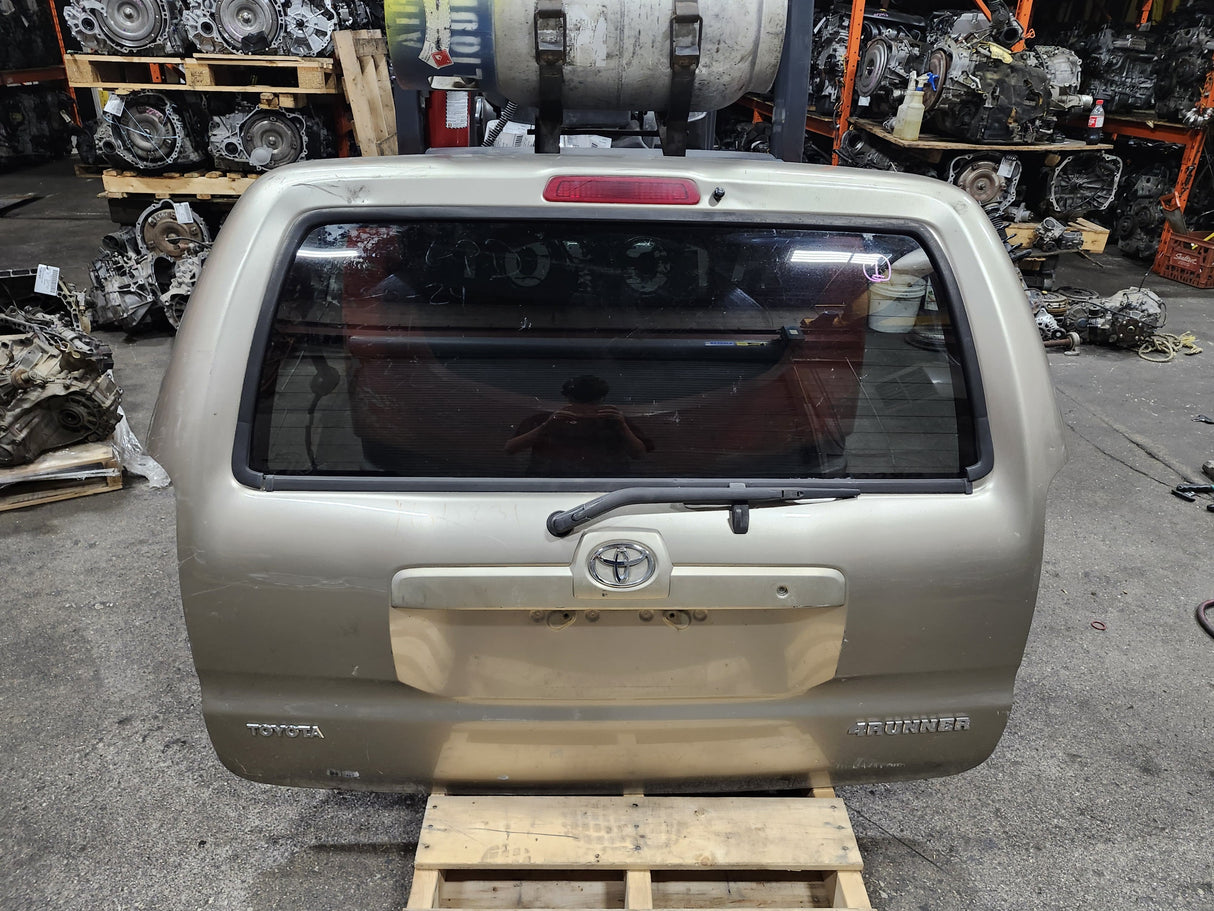 TOYOTA 4RUNNER 2003-2009 TAILGATE / NO RUST / GOLD #1