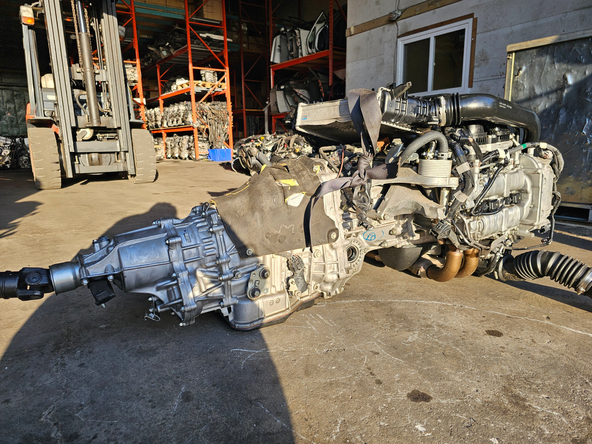 JDM Subaru WRX 2015-2018 2.0L Turbo FA20 DOHC Turbocharged Engine and Transmission / Low Mileage / Stock No: 1602