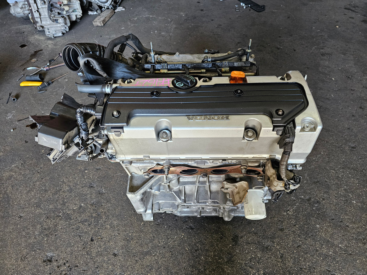 JDM Acura TSX 2004-2008 K24A 2.4L Engine Only / Low Mileage / STOCK NO:1627