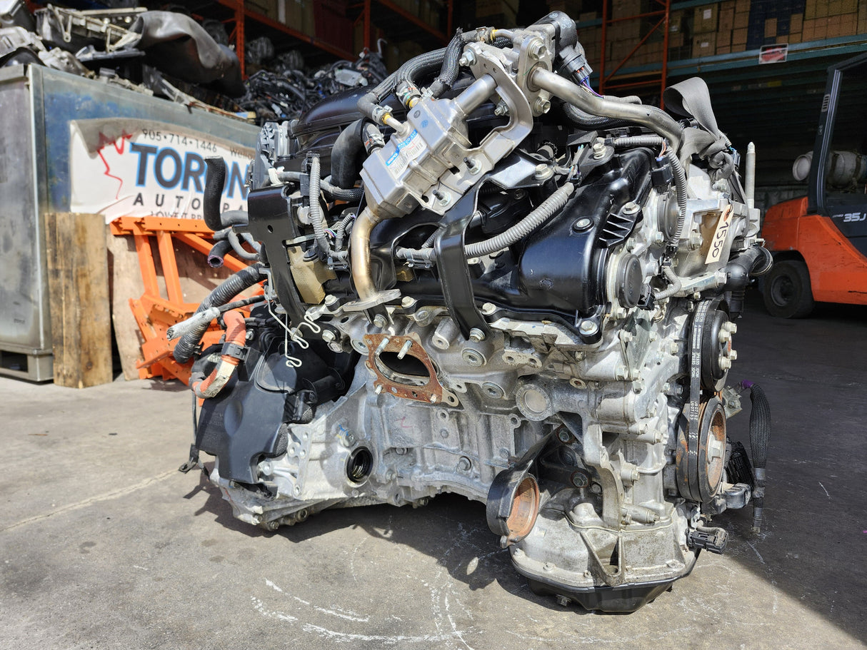 JDM Toyota Highlander 2017-2019 2GR-FKS 3.5L V6 Hybrid Engine and Automatic Transmission / Stock No:1550 - Toronto Auto Parts