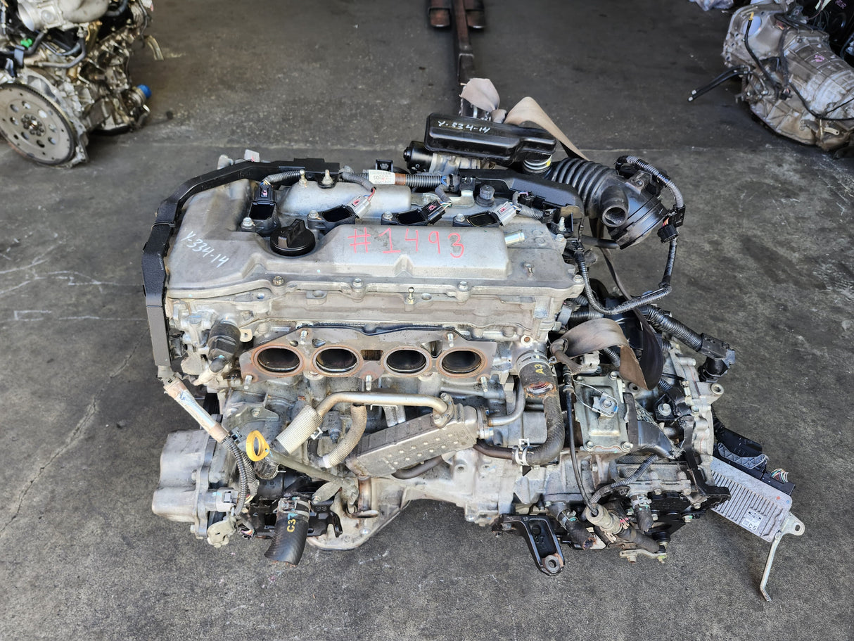 JDM Toyota Camry 2012-2017 2AR-FXE Hybrid Engine and Transmission / Stock No:1493 - Toronto Auto Parts