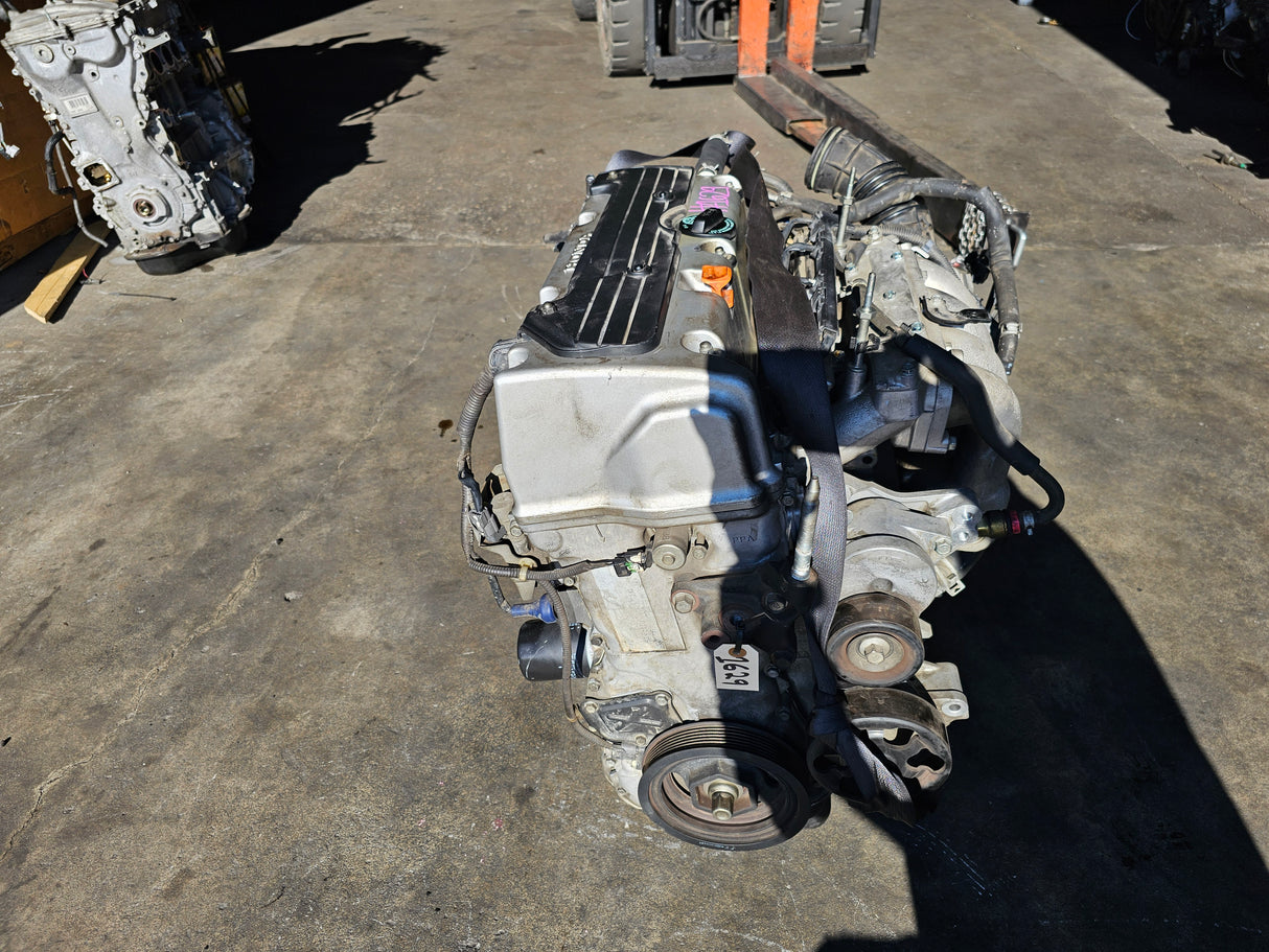 JDM Acura TSX 2004-2008 K24A 2.4L Engine Only / Low Mileage / STOCK NO:1629