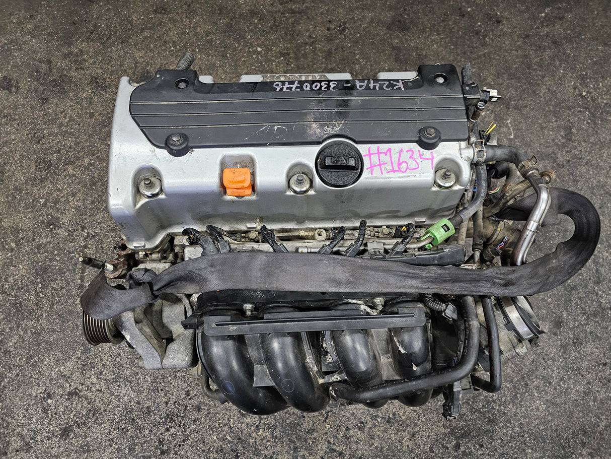 JDM Honda Accord 2008-2012 K24A 2.4L Engine Only /Stock No: 1634