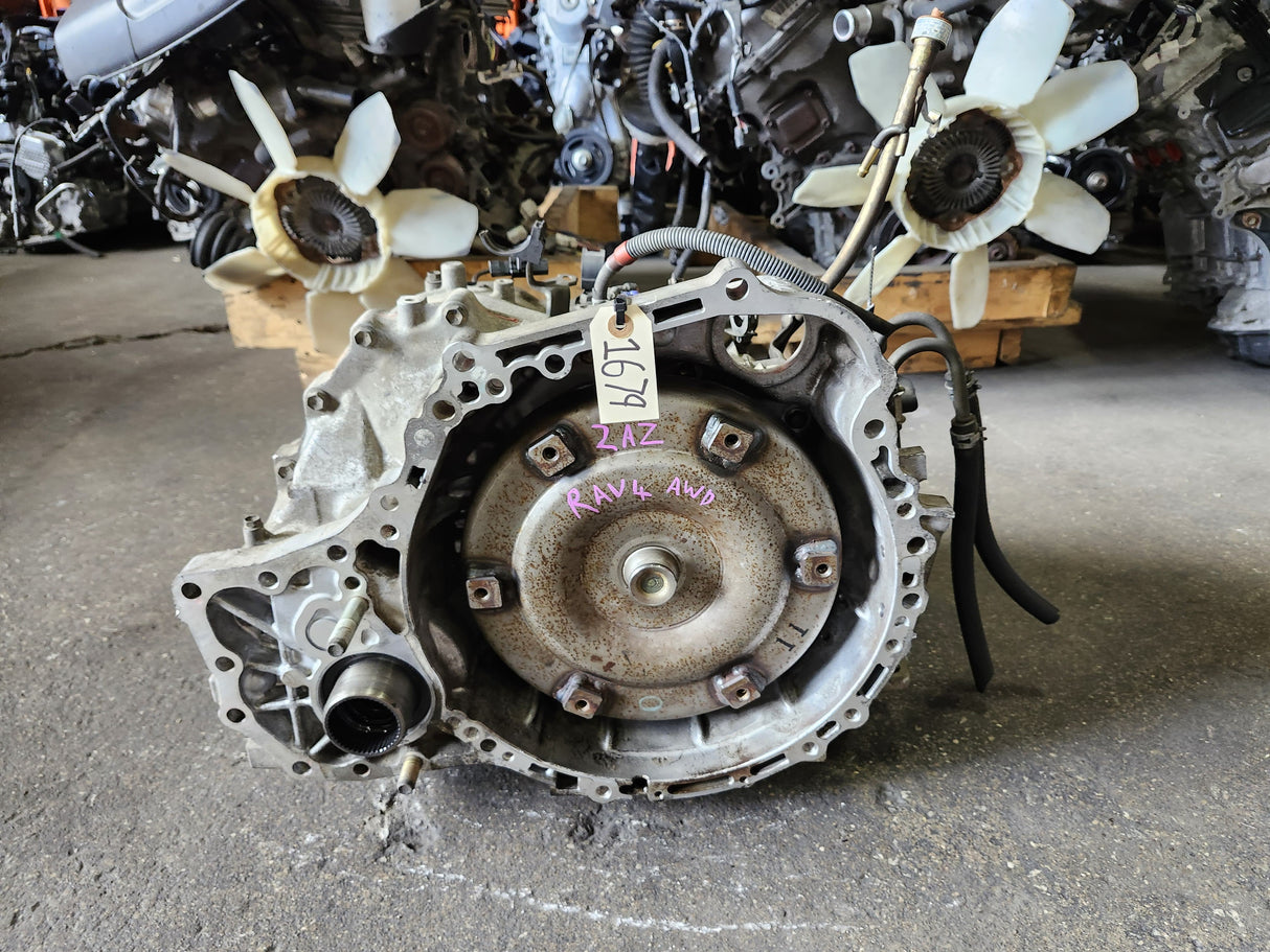 JDM Toyota Rav4 2006-2012 2AZFE 2.4L AWD Automatic Transmission / Stock No: 1679
