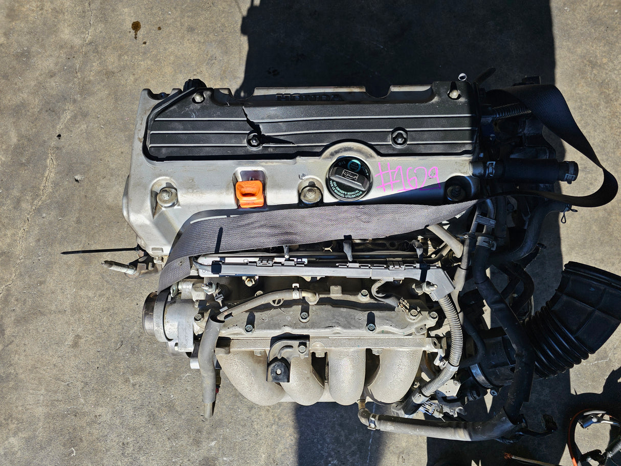 JDM Acura TSX 2004-2008 K24A 2.4L Engine Only / Low Mileage / STOCK NO:1629