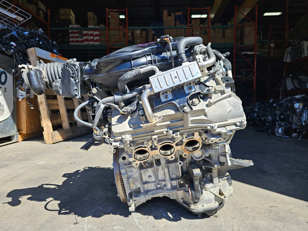 JDM Toyota Highlander 2011-2016 Hybrid 2GR-FXE 3.5L V6 Engine Only / Stock No: 1582 - Toronto Auto Parts