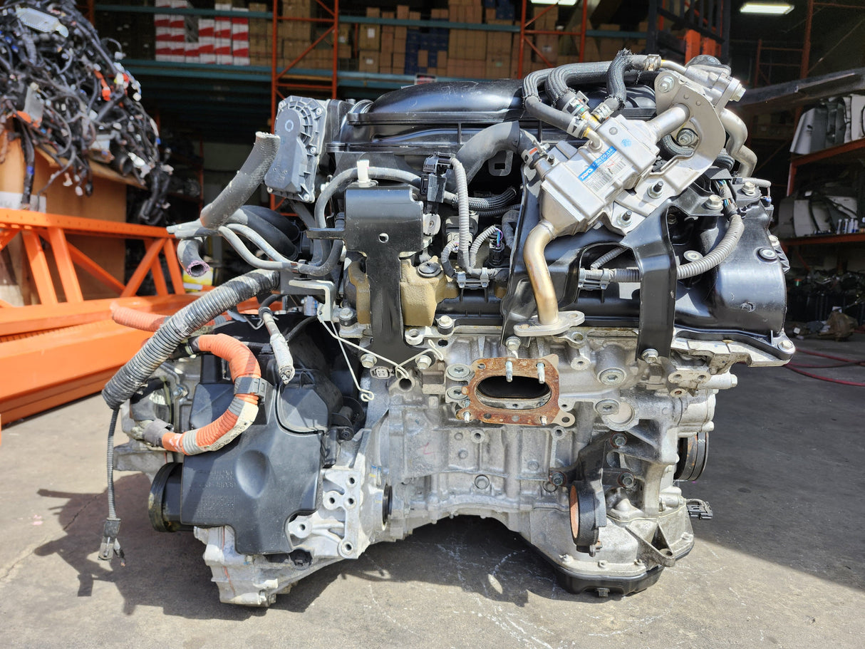 JDM Toyota Highlander 2017-2019 2GR-FKS 3.5L V6 Hybrid Engine and Automatic Transmission / Stock No:1550 - Toronto Auto Parts