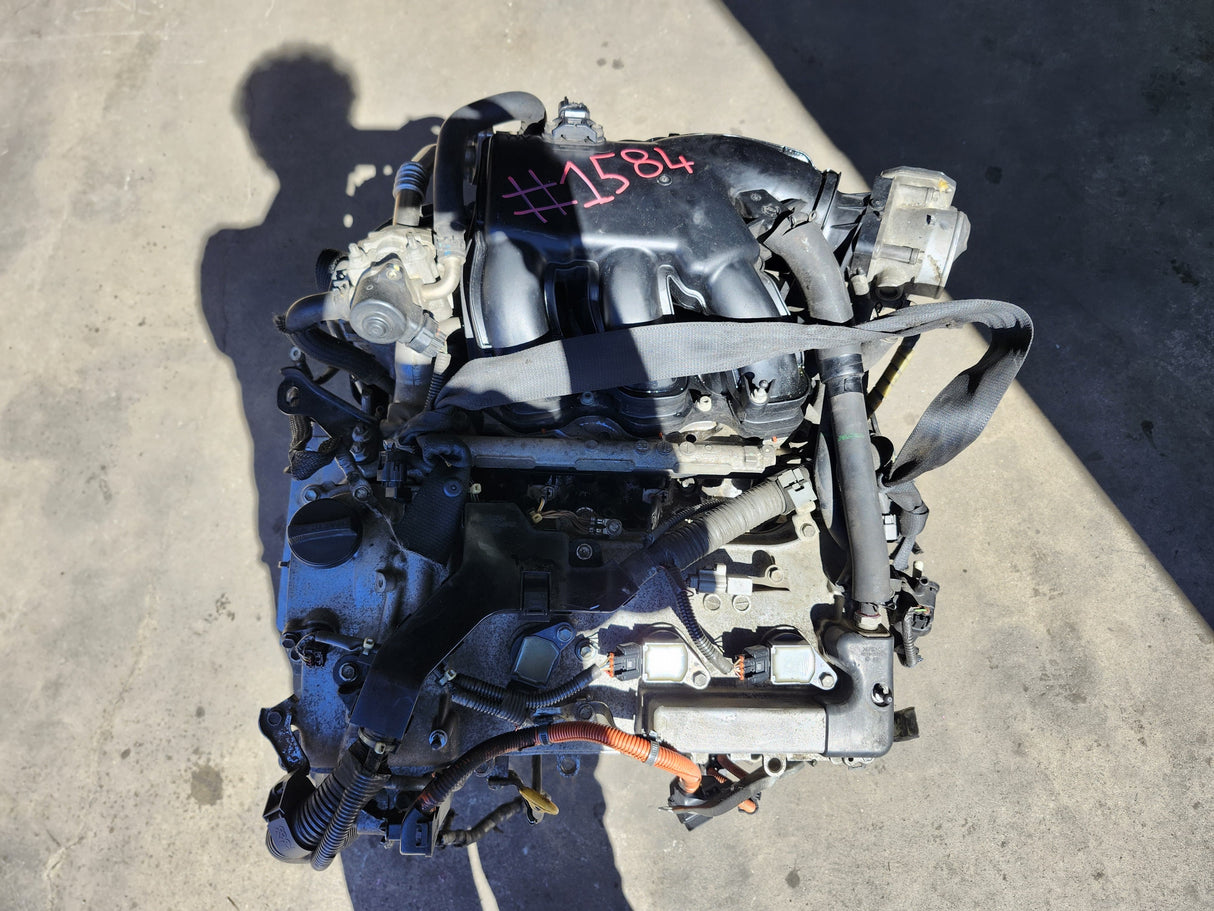 JDM Toyota Highlander 2011-2016 Hybrid 2GR-FXE 3.5L V6 Engine Only / Stock No: 1584 - Toronto Auto Parts