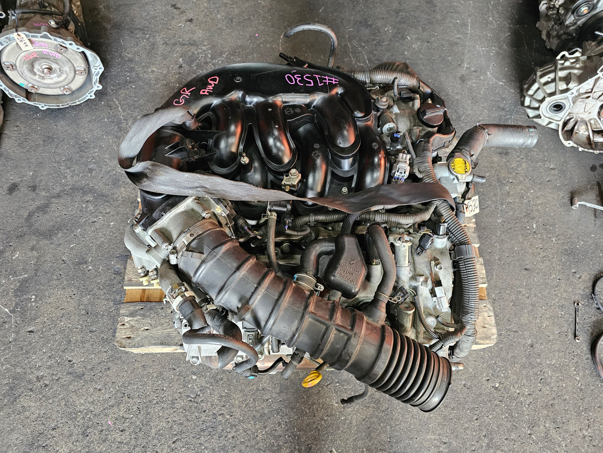 JDM Lexus GS350 2007-2011 2GRFSE AWD 3.5L V6 Engine Only / Stock No: 1530