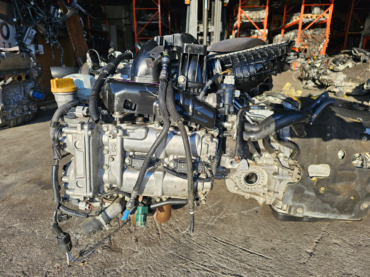 JDM Subaru WRX 2015-2018 2.0L Turbo FA20 DOHC Turbocharged Engine and Transmission / Low Mileage / Stock No: 1602
