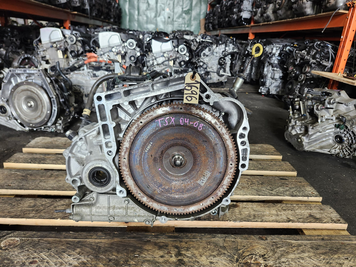 JDM Acura TSX 2004-2008 K24A 2.4L Automatic Transmission/ Low Mileage / STOCK NO:1696