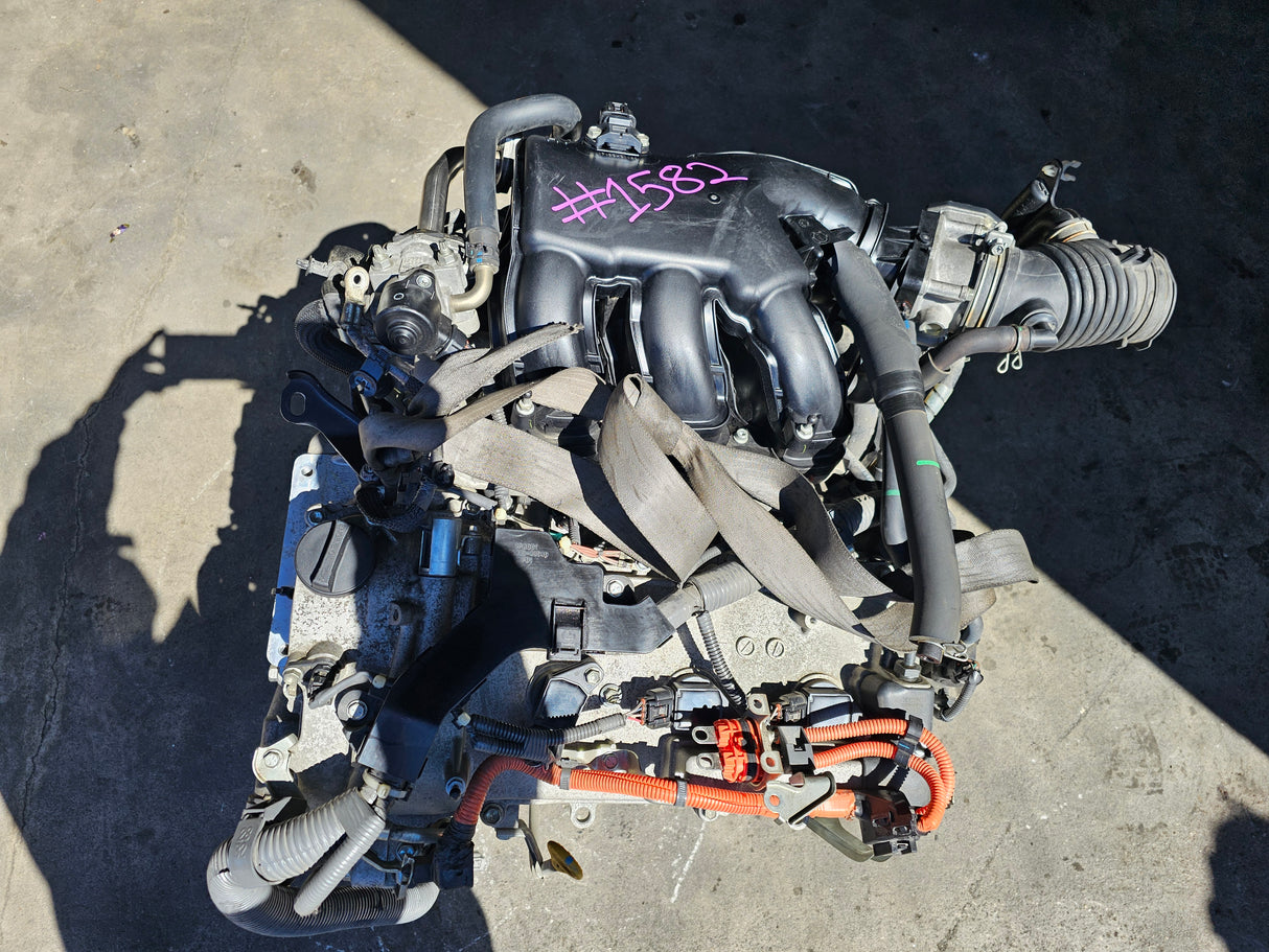 JDM Toyota Highlander 2011-2016 Hybrid 2GR-FXE 3.5L V6 Engine Only / Stock No: 1582 - Toronto Auto Parts