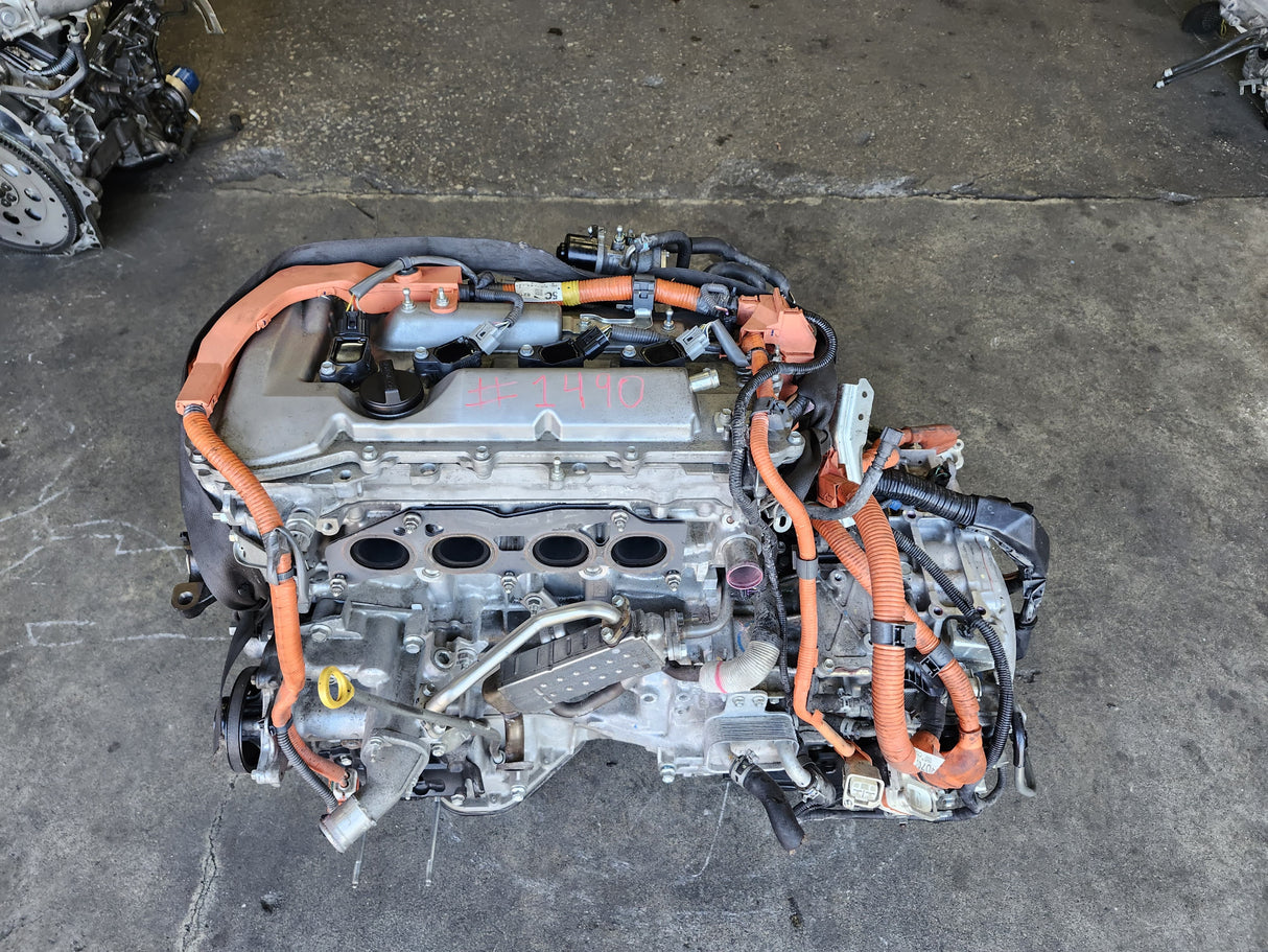 JDM Lexus NX300H 2015-2019 2AR-FXE 2.5L Hybrid Engine and Transmission / Stock No:1490 - Toronto Auto Parts