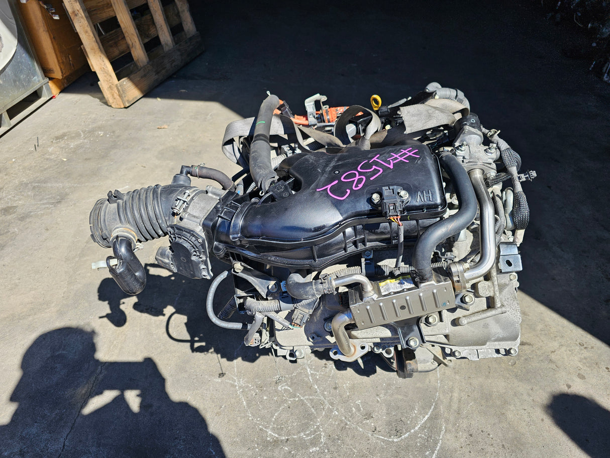 JDM Toyota Highlander 2011-2016 Hybrid 2GR-FXE 3.5L V6 Engine Only / Stock No: 1582 - Toronto Auto Parts