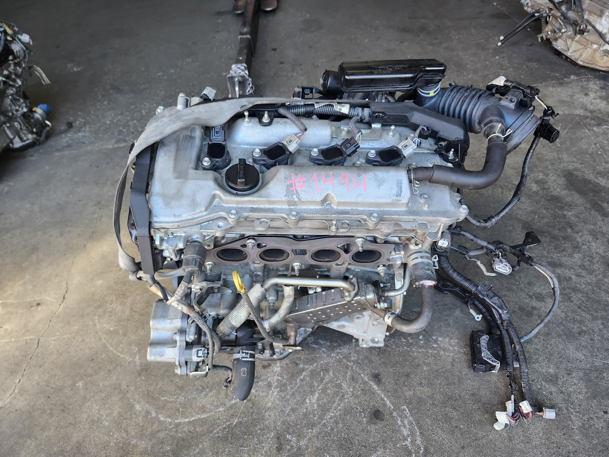 JDM Toyota Camry 2012-2017 2AR-FXE Hybrid Engine Only / Stock No:1494 - Toronto Auto Parts
