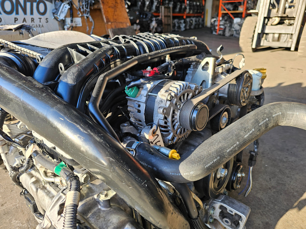 JDM Subaru WRX 2015-2018 2.0L Turbo FA20 DOHC Turbocharged Engine and Transmission / Low Mileage / Stock No: 1602
