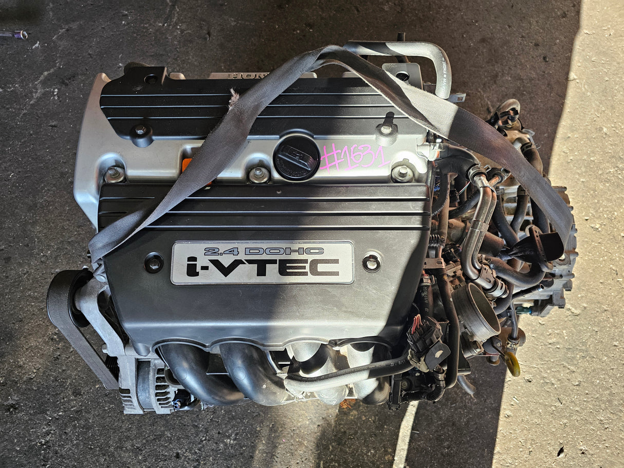 JDM Acura TSX 2009-2014 K24Z3 2.4L Engine & Automatic Transmission / Low Mileage Stock No: 1631