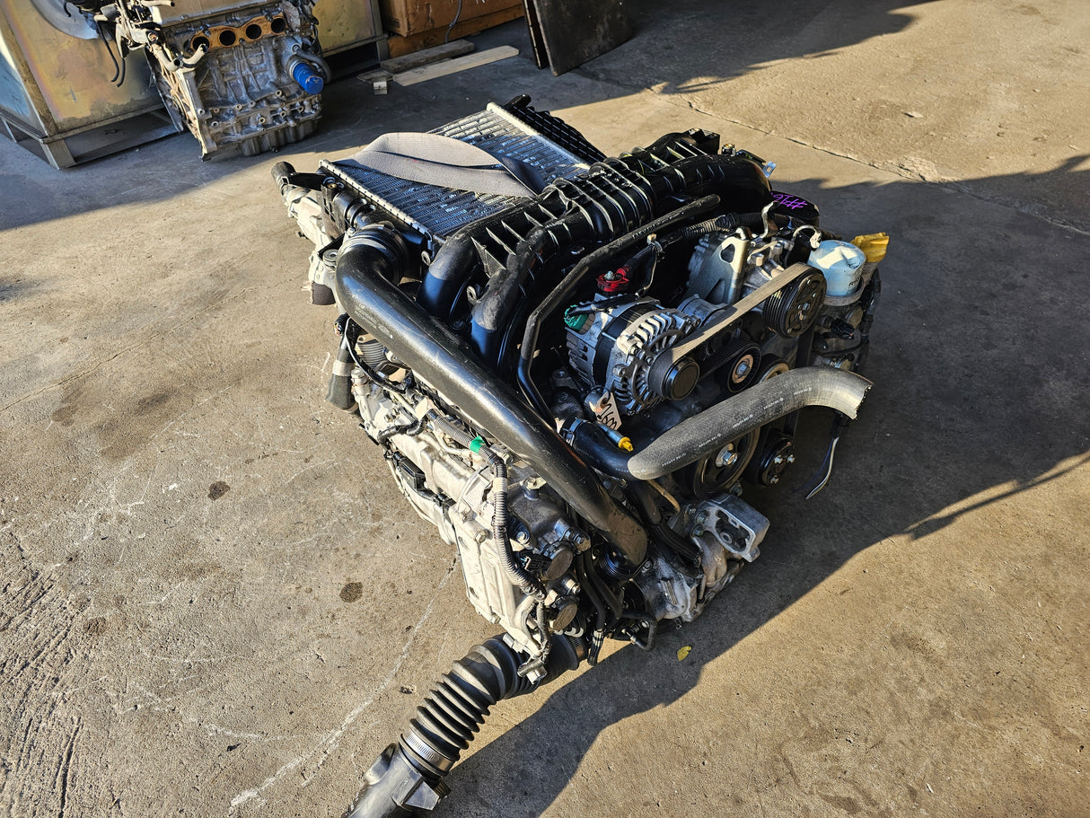 JDM Subaru WRX 2015-2018 2.0L Turbo FA20 DOHC Turbocharged Engine and Transmission / Low Mileage / Stock No: 1602