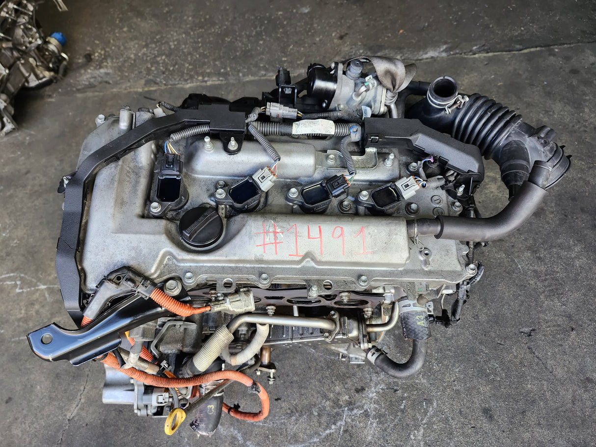 JDM Toyota Camry 2012-2017 2AR-FXE Hybrid Engine Only / Stock No:1491 - Toronto Auto Parts