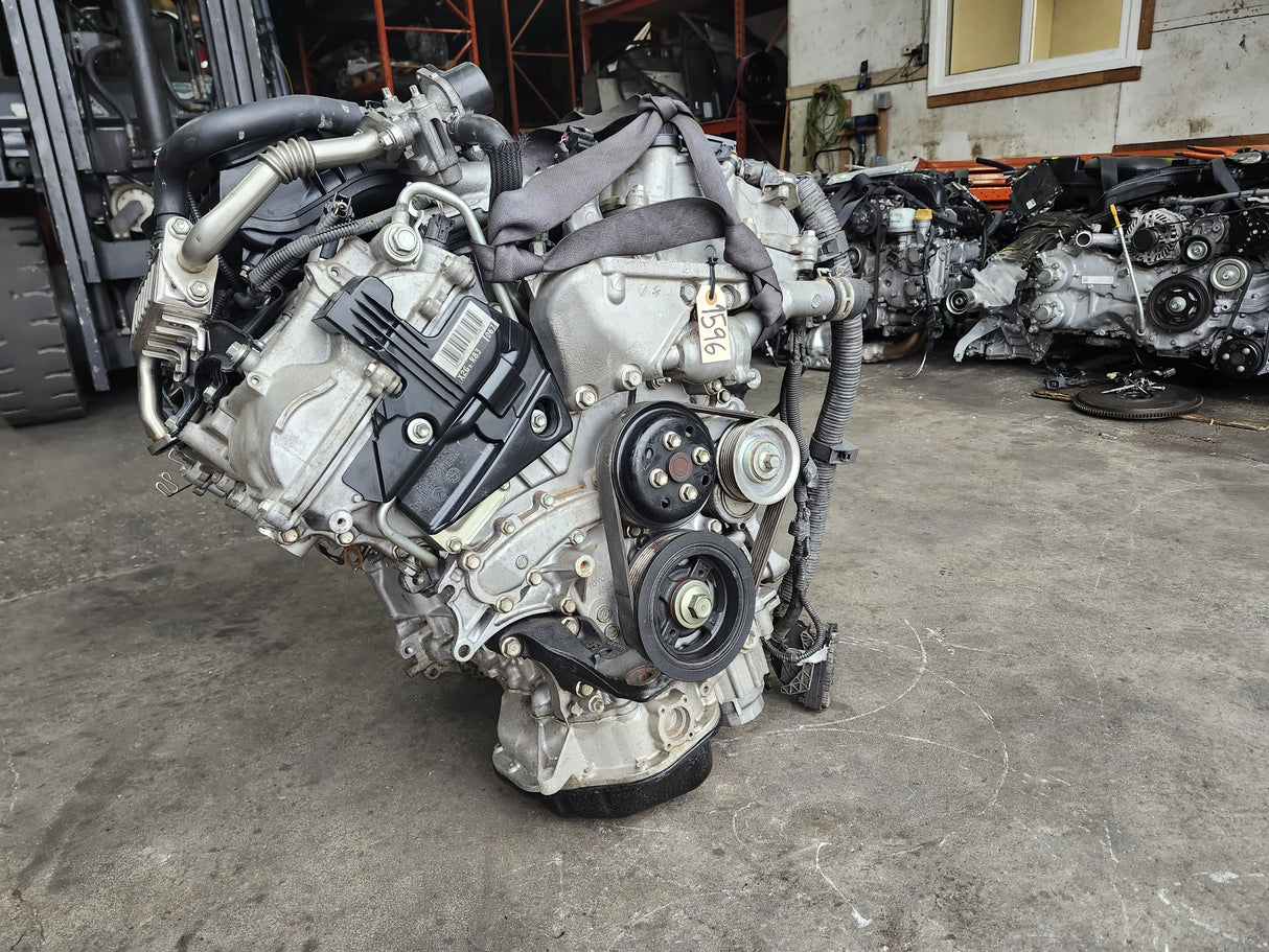 JDM Toyota Highlander 2011-2016 Hybrid 2GR-FXE 3.5L V6 Engine Only / Stock No: 1596