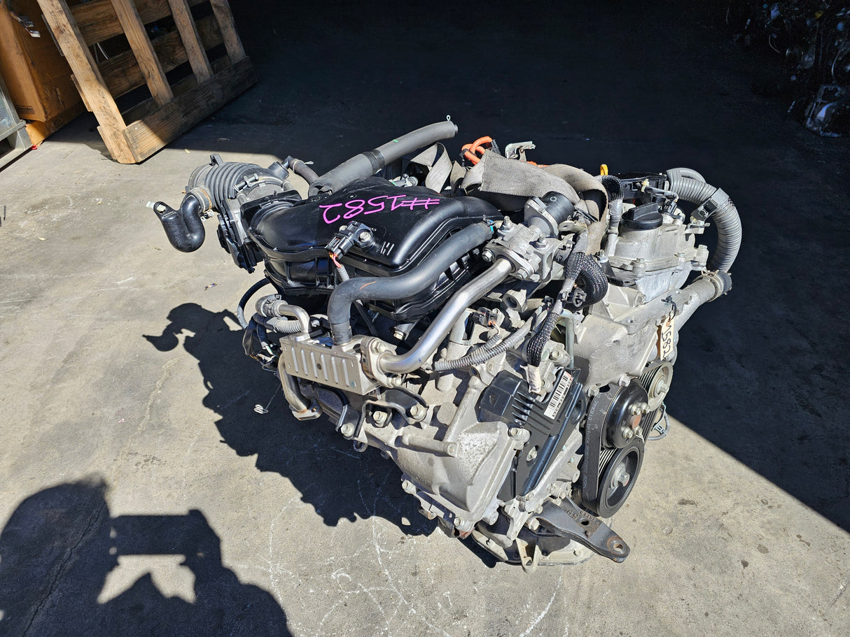 JDM Toyota Highlander 2011-2016 Hybrid 2GR-FXE 3.5L V6 Engine Only / Stock No: 1582 - Toronto Auto Parts