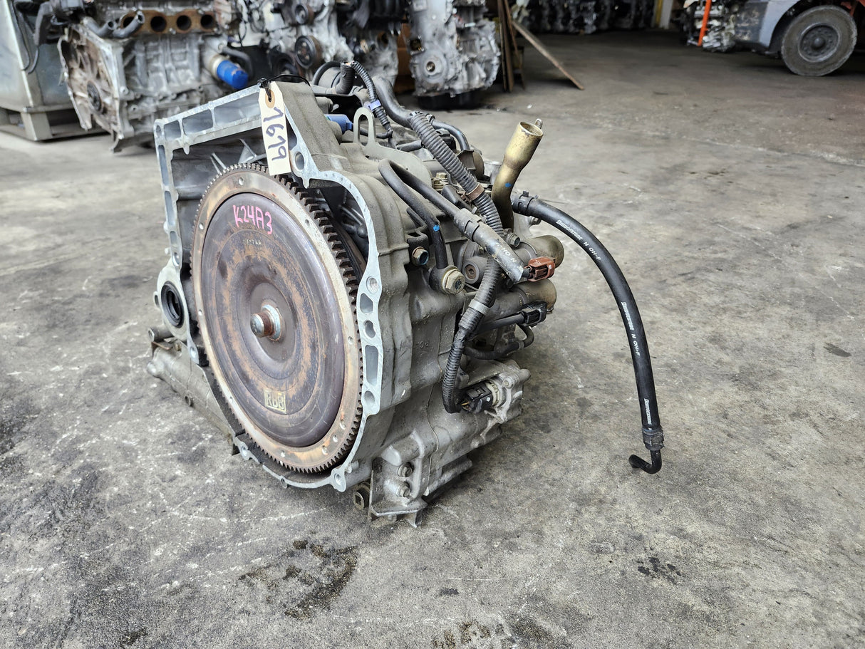 JDM Acura TSX 2004-2008 K24A3 2.4L Automatic Transmission/ Low Mileage / STOCK NO:1619