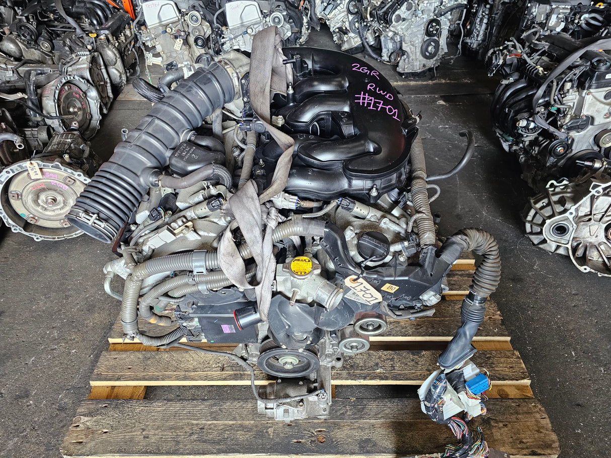 JDM Lexus IS350 2006-2011 3.5L RWD 2GRFSE Engine Only / Stock No: 1701