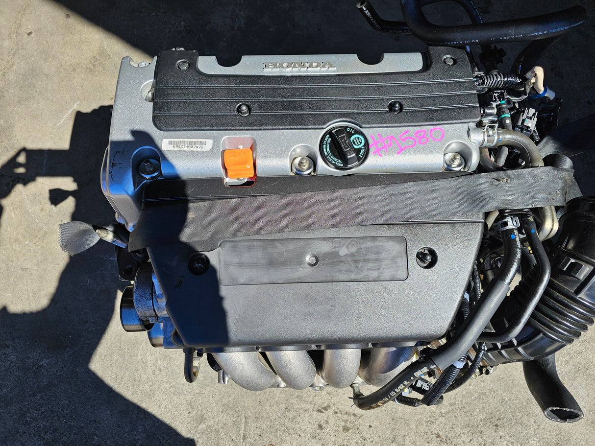 JDM Honda CR-V 2007-2009 K24Z1 2.4L Engine Only Direct Fit / Stock No: 1580 - Toronto Auto Parts