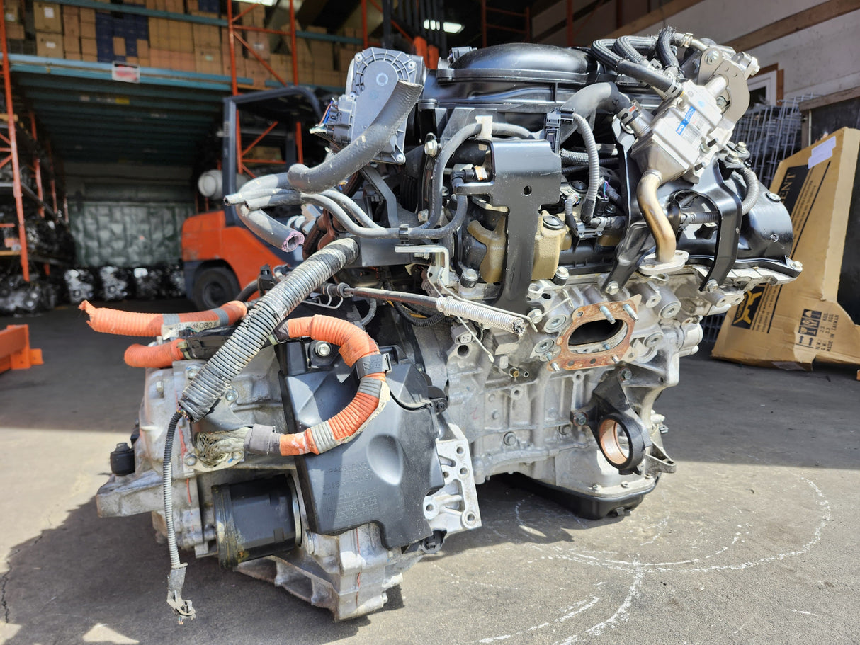 JDM Toyota Highlander 2017-2019 2GR-FKS 3.5L V6 Hybrid Engine and Automatic Transmission / Stock No:1550 - Toronto Auto Parts