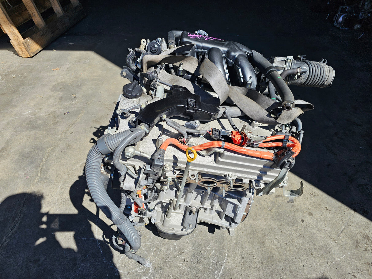 JDM Toyota Highlander 2011-2016 Hybrid 2GR-FXE 3.5L V6 Engine Only / Stock No: 1582 - Toronto Auto Parts