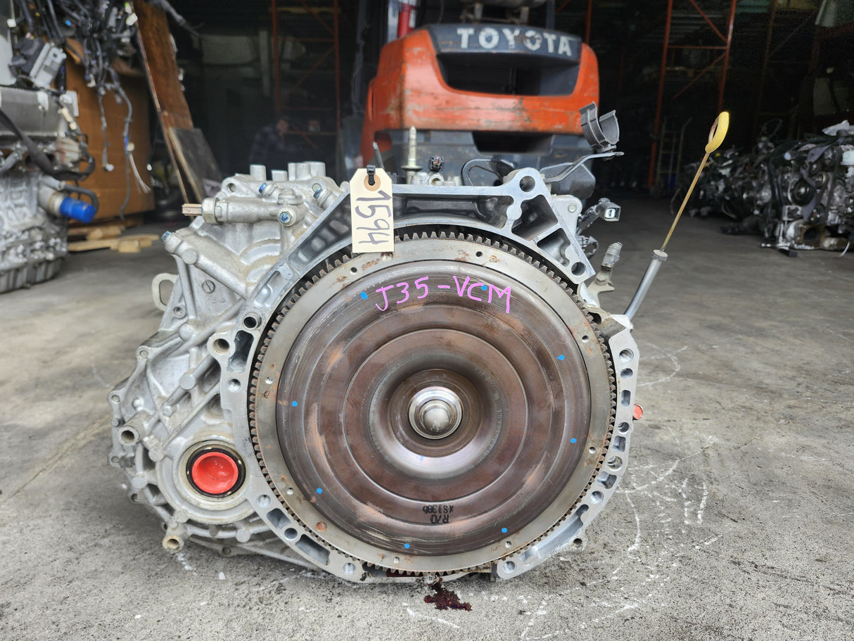 JDM Honda Accord 2008-2012 J35A 3.5L VCM Automatic Transmission / Stock No: 1594