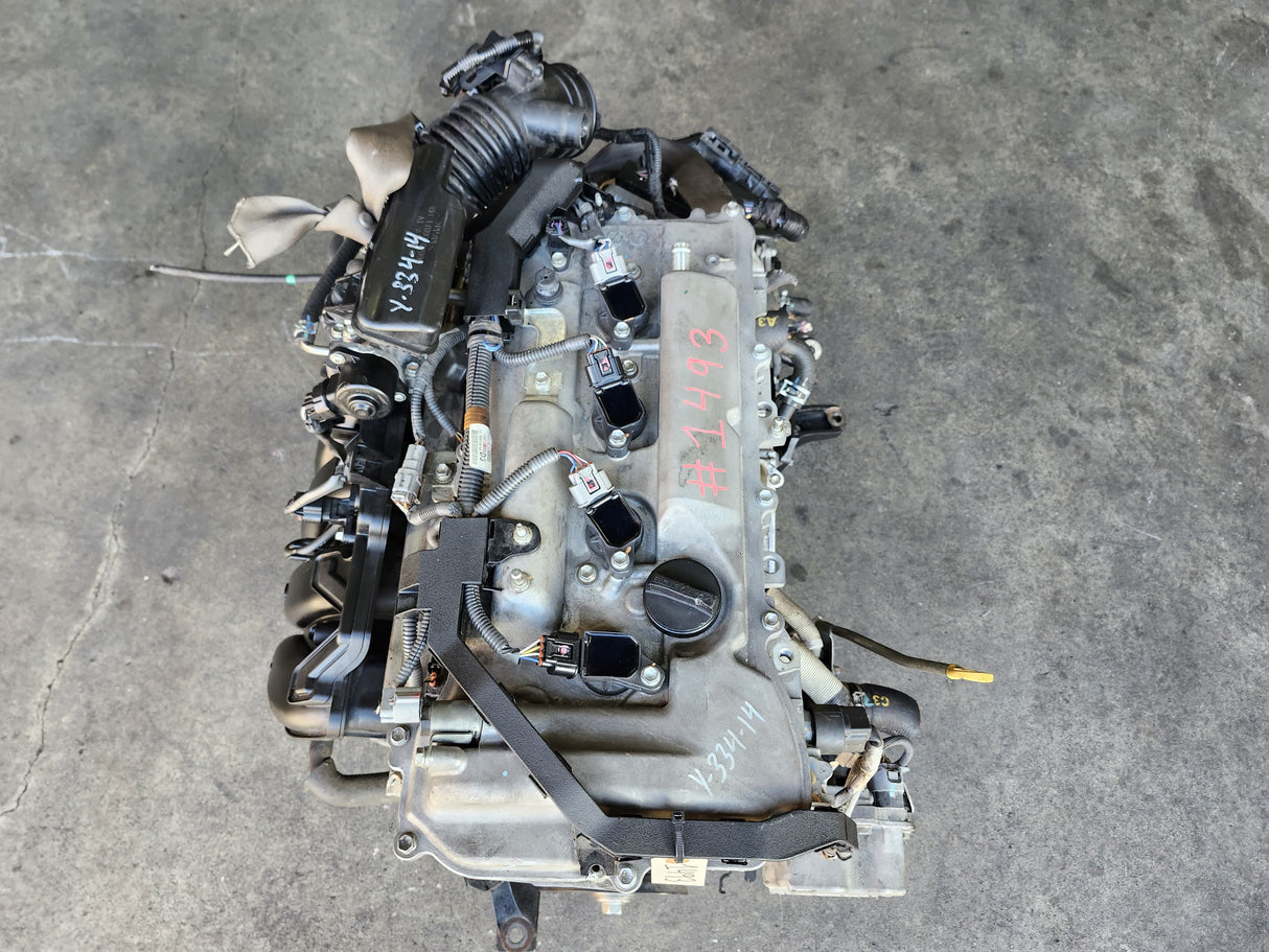JDM Toyota Camry 2012-2017 2AR-FXE Hybrid Engine and Transmission / Stock No:1493 - Toronto Auto Parts