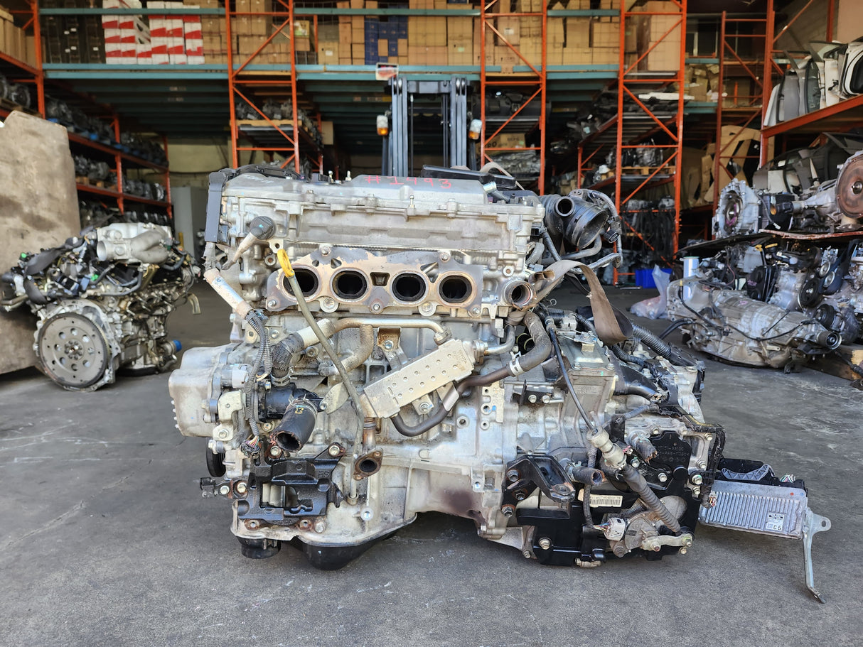 JDM Toyota Camry 2012-2017 2AR-FXE Hybrid Engine and Transmission / Stock No:1493 - Toronto Auto Parts