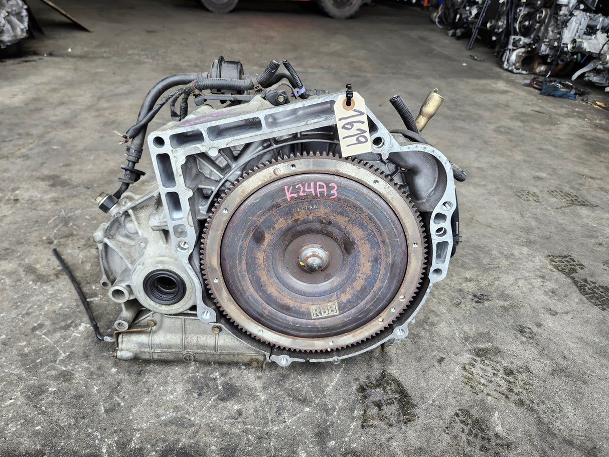 JDM Acura TSX 2004-2008 K24A3 2.4L Automatic Transmission/ Low Mileage / STOCK NO:1619