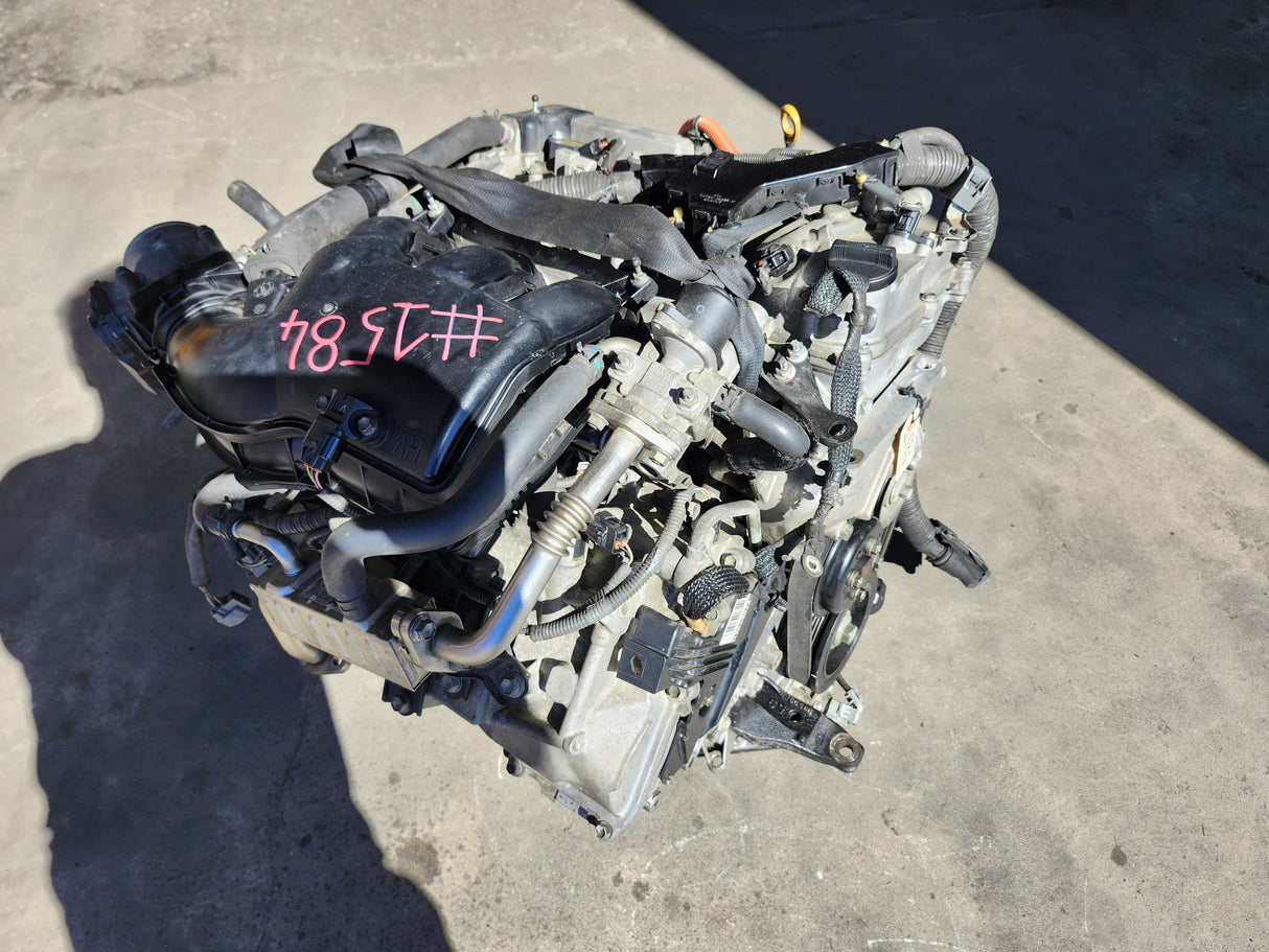 JDM Toyota Highlander 2011-2016 Hybrid 2GR-FXE 3.5L V6 Engine Only / Stock No: 1584 - Toronto Auto Parts