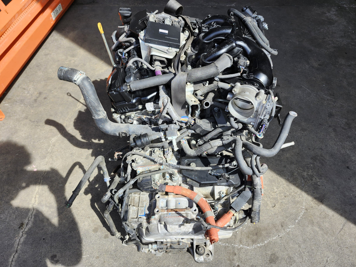 JDM Toyota Highlander 2017-2019 2GR-FKS 3.5L V6 Hybrid Engine and Automatic Transmission / Stock No:1550 - Toronto Auto Parts