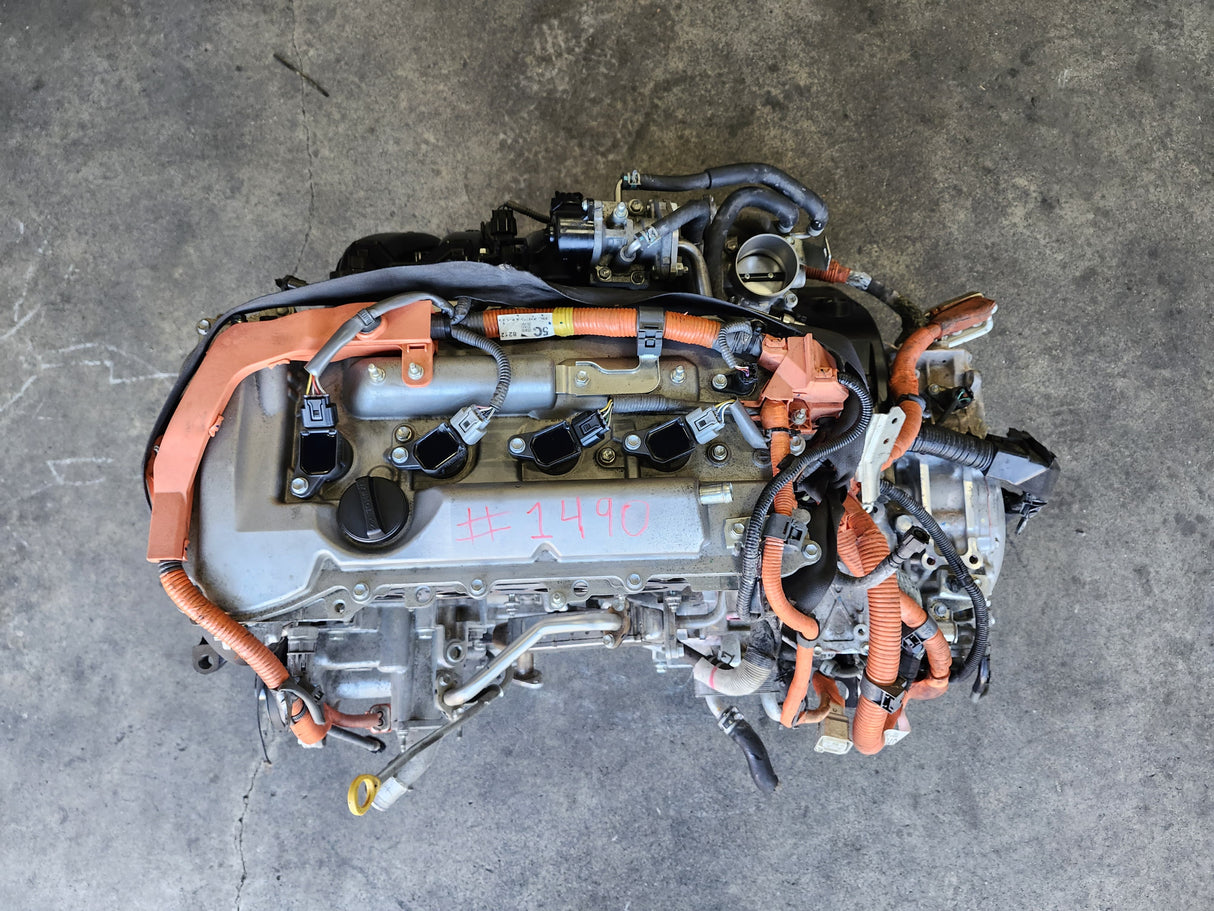 JDM Lexus NX300H 2015-2019 2AR-FXE 2.5L Hybrid Engine and Transmission / Stock No:1490 - Toronto Auto Parts