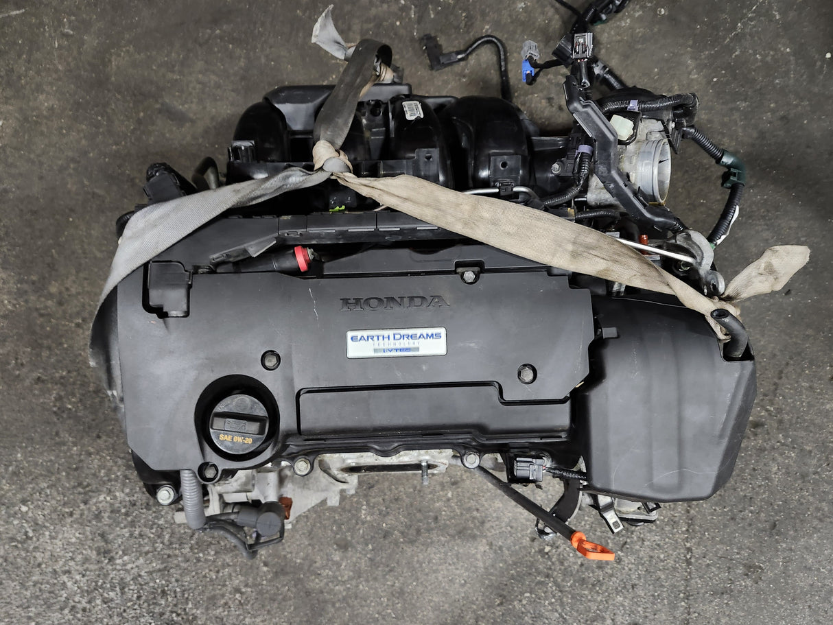 JDM Honda CR-V 2015-2019 K24W9 2.4L Engine Only / Stock No: 1525 - Toronto Auto Parts