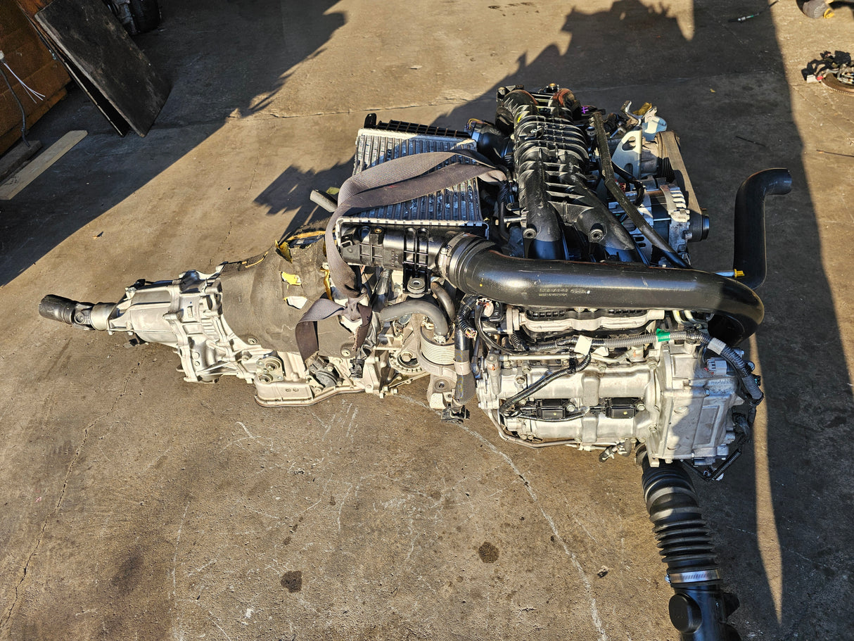 JDM Subaru WRX 2015-2018 2.0L Turbo FA20 DOHC Turbocharged Engine and Transmission / Low Mileage / Stock No: 1602