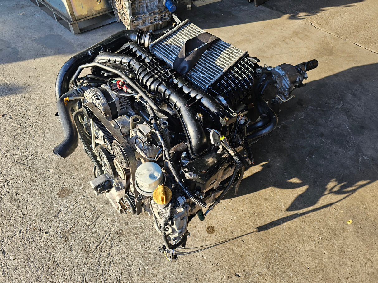 JDM Subaru WRX 2015-2018 2.0L Turbo FA20 DOHC Turbocharged Engine and Transmission / Low Mileage / Stock No: 1602